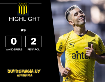 Compacto mejores jugadas Wanderers  vs Peñarol  Campeonato Clausura 2024